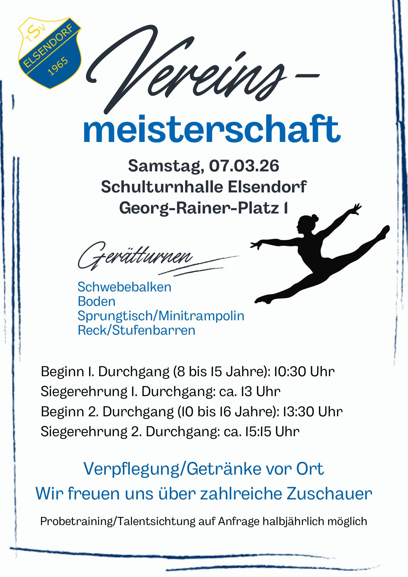 Vereinsmeisterschaft Geraetturnen 2026