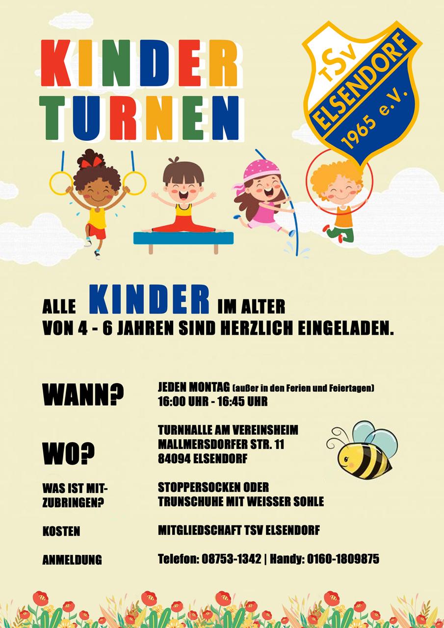 Flyer Kinderturnen